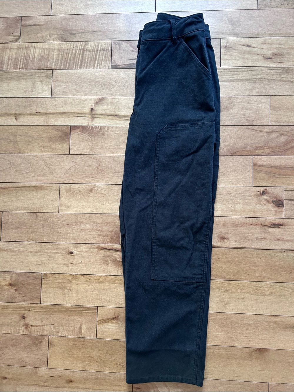 Wilfred Black Cargo Straight-Leg Pants - Picture 4 of 6